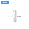 sourcing map Compression Spring, 5Pcs 304 Stainless Steel, 3mm OD,
