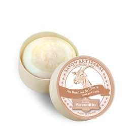Seife mit Ziegenmilch, Holzbox, 100 g