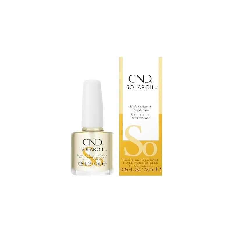 CND SolarOil cuidado de uñas y cutículas, 0.25 Fl. Oz