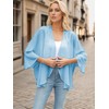 Famulily Lightweight Kimonos for Women Summer Beach Cover up Capes