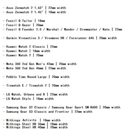 20mm Spring Bar Watch Pins for Watches or Buckle 6pcs Diameter 1.5mm + Remove Tool by OTOPO (20mm)
