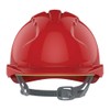 JSP EVO3 HDPE Safety Helmet for Construction/Building with OneTouch Slip