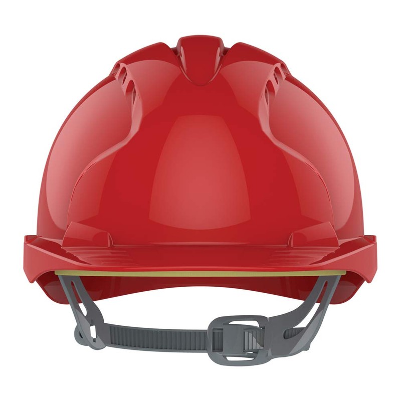 JSP EVO3 HDPE Safety Helmet for Construction/Building with OneTouch Slip