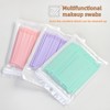 100pcs disposable multi-functional micro cotton swabs, crystal pink makeup brush,