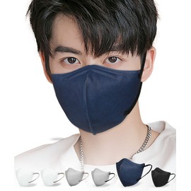 [男女兼用大きめマスク]立体 マスク 大きめ バイカラー 不織布 30枚入 3d立体構造 hellozebraマスク 使い捨て おしゃれ 耳が痛くならない 男女兼用 ウイルス飛沫対策 通気快適