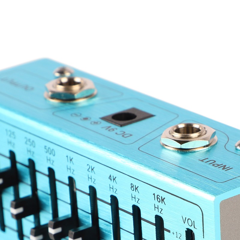 Instrument Band Controller Guitar Tone Preamplifier 10 Bands EQ Independent