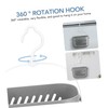 Angoily Hanging Shower Caddy Plastic Hanging Shower Caddy Basket Portable