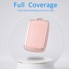 Flensent Key Fob Cover with Keychain for Toyota Prius 2004