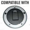 3D Sticker Fuel Cap 5 Holes Compatible with/Replacement for Kawasaki