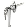 Prime-Line GD 52123 Door Handle Lock, Keyed, Diecast Zinc, Chrome