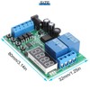 DKARDU 5V - 24V DC Motor Forward/Reverse Controller Module Timing