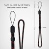 Ringke Paracord Wrist Strap [2 Stück] Mehrzweck Verstellbare Handschlaufe Kompatible
