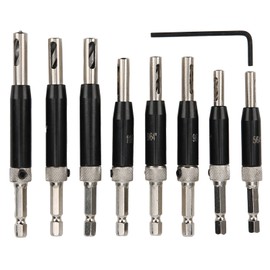 Hinge Drill Bit Set Hinge Window Door Cabinet Drilling Hole Puncher Woodworking Tool