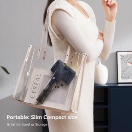 G10 Steamer for Clothes, Portable Iron and Travel Steamer, Handheld Garment Steamer, 0.9 lbs,1200W Mini Steam Iron for Travel and Home (Only for 120V) Navy Blue