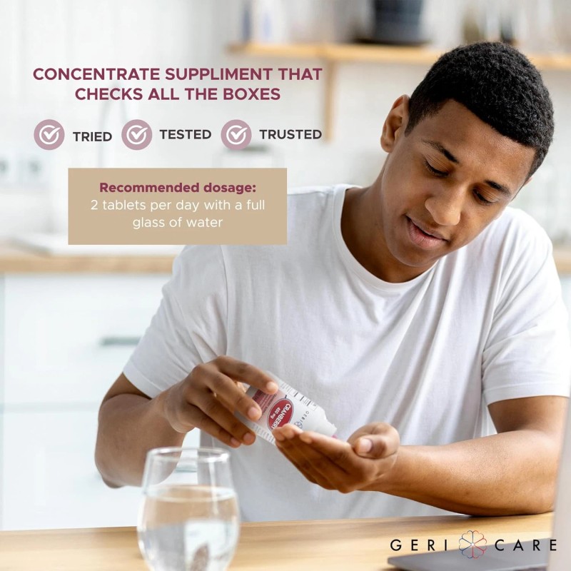 Geri-Care Gericare Cranberry Supplement 450mg 100 Tablets (3 Pack) Urinary