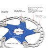 Mountain Bike Floating Disc Brake Rotor 6 Bolts Heat Dissipation