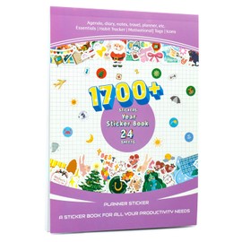 Planner Stickers, 1000+ Pieces Daily Weekly and Monthly Planning Sticker Set, Scrapbooking Sticker Accessories for Calendars, Journals, and Plans, Journaling Accessories, Sticker Photo Album