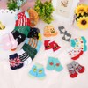 AUAUY Anti Slip Dog Socks, Dog Socks, Pet Paw Protector,