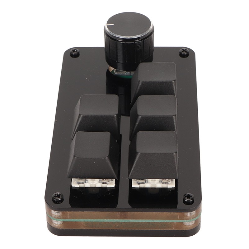 Programmable Keypad 5 Keys 1 Knob Blue Switch Mechanical Hot