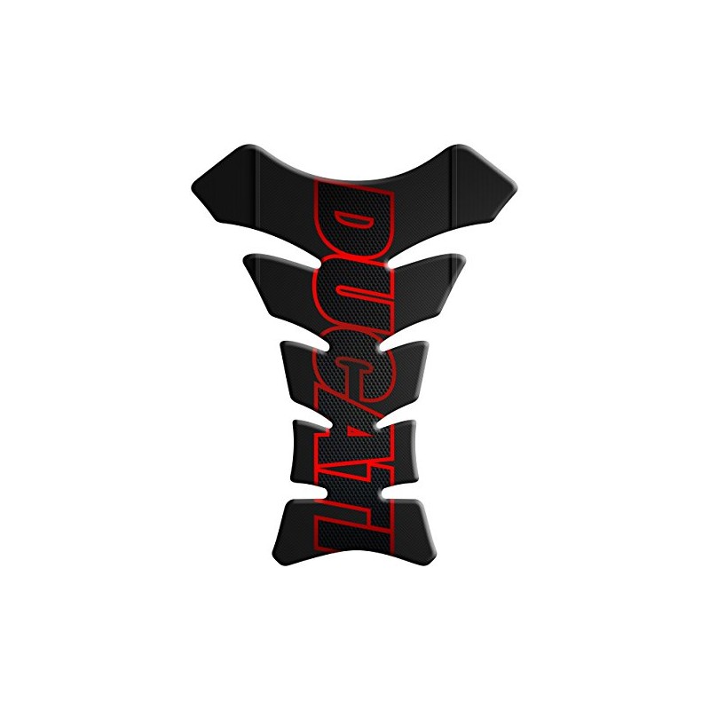 Tankpad Motorcycle Wire Pattern Tank Protector Compatible Ducati Carbon Polymer