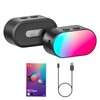 AOCHUAN Magnetic RGB LED Light, 7 Colour Temperature, 3 Brightness