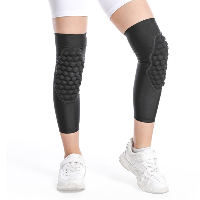 1 Pair Kids Football Knee Pads Fatigue Relief Improve Blood