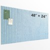 Large Cork Board for Office, 8 Pack Felt Wall Tiles