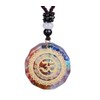 Dije Collar Orgonita Om Aum Omega 7 Chakras Protección Espiritual