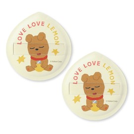Kakao Friends Frodo Ruby Cell Puff Large Makeup Puff 7x7.5cm 2pcs / 프로도 루비셀 퍼프 대형 화장 퍼프 7x7.5cm 2개