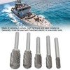 Double Cut Carbide Burrs Rotary Files Set 6mm Shank for