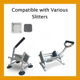 SatcOp Potato Cutter Blade Accessory, Replacement Blade Commercial French Fry Cutter Blade Stainless Steel Manual Potato Cutting Machine Blade for Cucumber Eggplant Carrot 9mm / 0.35in