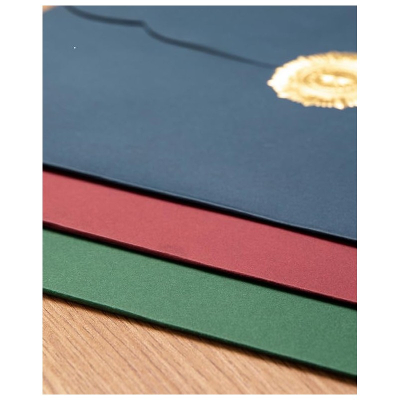 A4 Certificates File, Award Holder, Trifold, Appreciation Card, Diploma, Diploma,