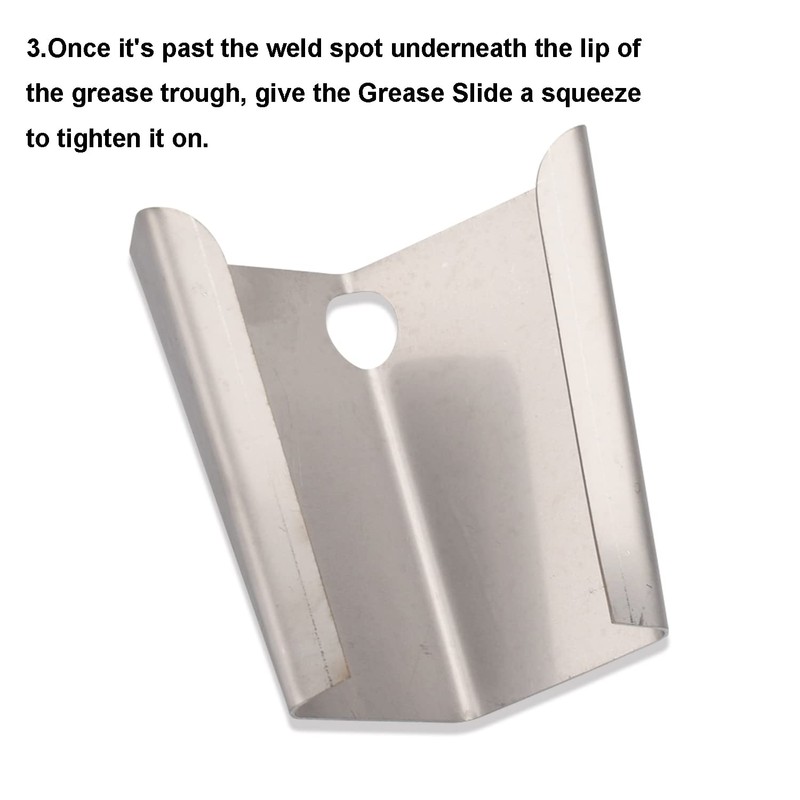 Grease Slide Mod for Blackstone 36 Inch Griddle - Stainless