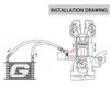 10 Row 10AN Universal Aluminum Engine Transmition Oil Cooler Kit