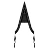 HDBUBALUS 22" Black Detachable Passenger Backrest Sissy Bar For Harley