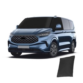 JOJOCY Windschutzscheibenabdeckung passend fr Ford Transit Custom 2012C2024, 600D Oxford-Gewebe Verdunkelung wasserdichte Auto-Windschutzscheibenabdeckung, Frostschutz, wetterfester Vorhang