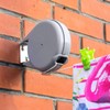 Tatkraft art moon Long Washing Line, Retractable Clothes Line Outdoor,