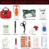VIIDOO Ifak Trauma Kit for Duty Belt, Tactical Emergency First