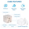 PATIKIL 1 Inch Titanium Cube Metal Element High Density Block