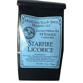Montana Tea & Spice Trading LLC. Gourmet Herbal Tea Starfire Licorice (Starfire Licorice)