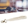 Macrame Keychain, Boho Keychain Hand Weaving Hollow Style Cotton Rope