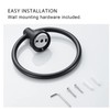 Towel Ring for Bathroom 1 Pack, Kitchen Bath Towel Holder