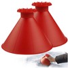 Magical Car Ice Scraper with Funnel,2 Pack Cone Windshield Ice