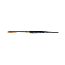 KingArt Original Gold 9040 Series , Premium Artist Brush, Golden TAKLON Round Stroke-Size: 8, 8