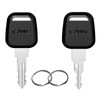 2PCS Universal Master Luggage Keys for TSA007 TSA002 Locks, Compatible