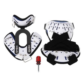 Cervical Neck Traction Device Soft Breathable Adjustable Easy Cleaning Cervical Fixation Device for Rehabilitation