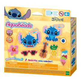 Aquabeads - 35119 Kit Portachiavi Stitch - Gioco con perline Art &Crafts