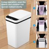Automatic Touchless Garbage Can, Small Motion Sensor Smart Trash Can,