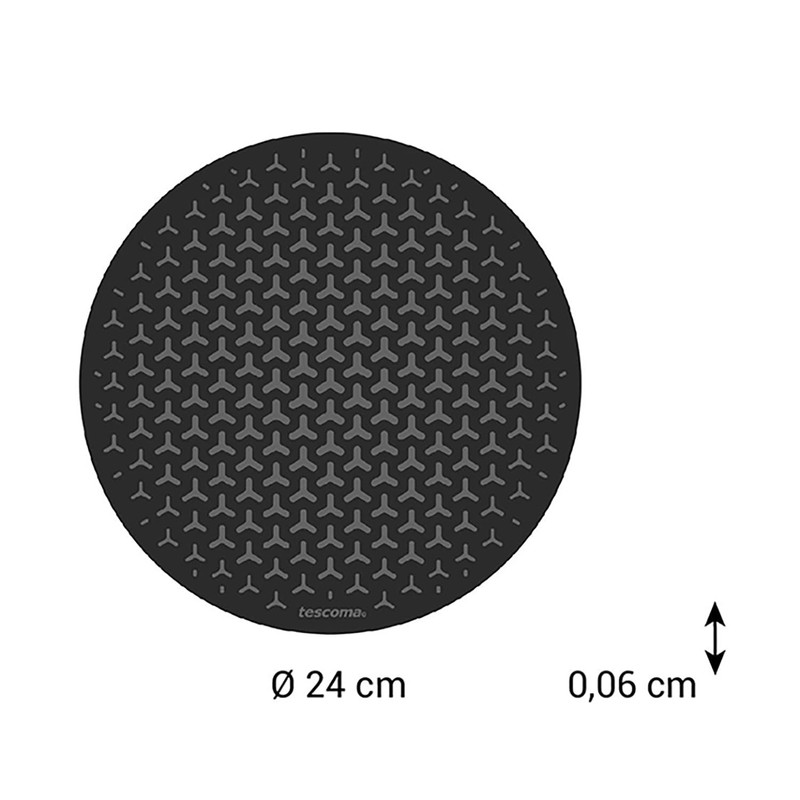 Tescoma 428782 Disco protettivo per piani induzione ø24 cm sottopentola