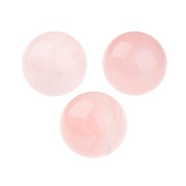NKlaus Natural Rose Quartz 40 mm Ball Shape Gemstone Healing Harmony and Love 14918